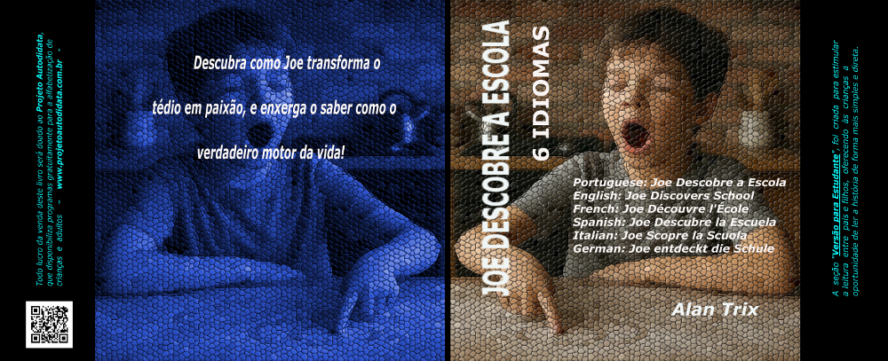 Capa do livro Joe descobre a Escola 6 IDIOMAS